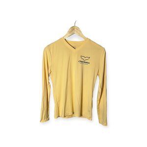 Momentum Charleston Womens Small Yellow UV Protection Long Sleeve Fishing Shirt